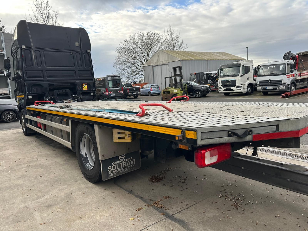 DAF 480XF*Flachzug*Aufstellbühne*VDI2700*Top! - Kamion za prevoz automobila: slika 3 DAF 480XF*Flachzug*Aufstellbühne*VDI2700*Top! - Kamion za prevoz automobila: slika 3