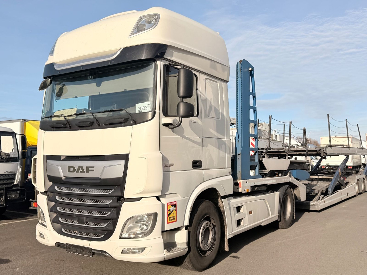 DAF XF 480 Retarder SSC + 2017 Eurolohr, VDI 2700 - Kamion za prevoz automobila: slika 4 DAF XF 480 Retarder SSC + 2017 Eurolohr, VDI 2700 - Kamion za prevoz automobila: slika 4