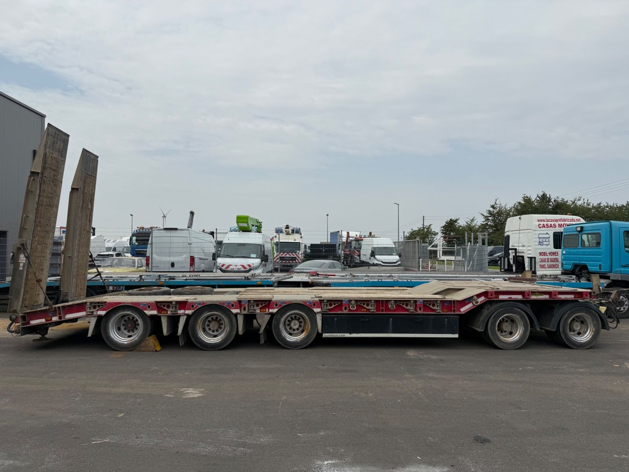 Humbaur 5-Achs Tieflader / Lift- und Lenkachse/ 50 to - Niska prikolica za prevoz: slika 2 Humbaur 5-Achs Tieflader / Lift- und Lenkachse/ 50 to - Niska prikolica za prevoz: slika 2