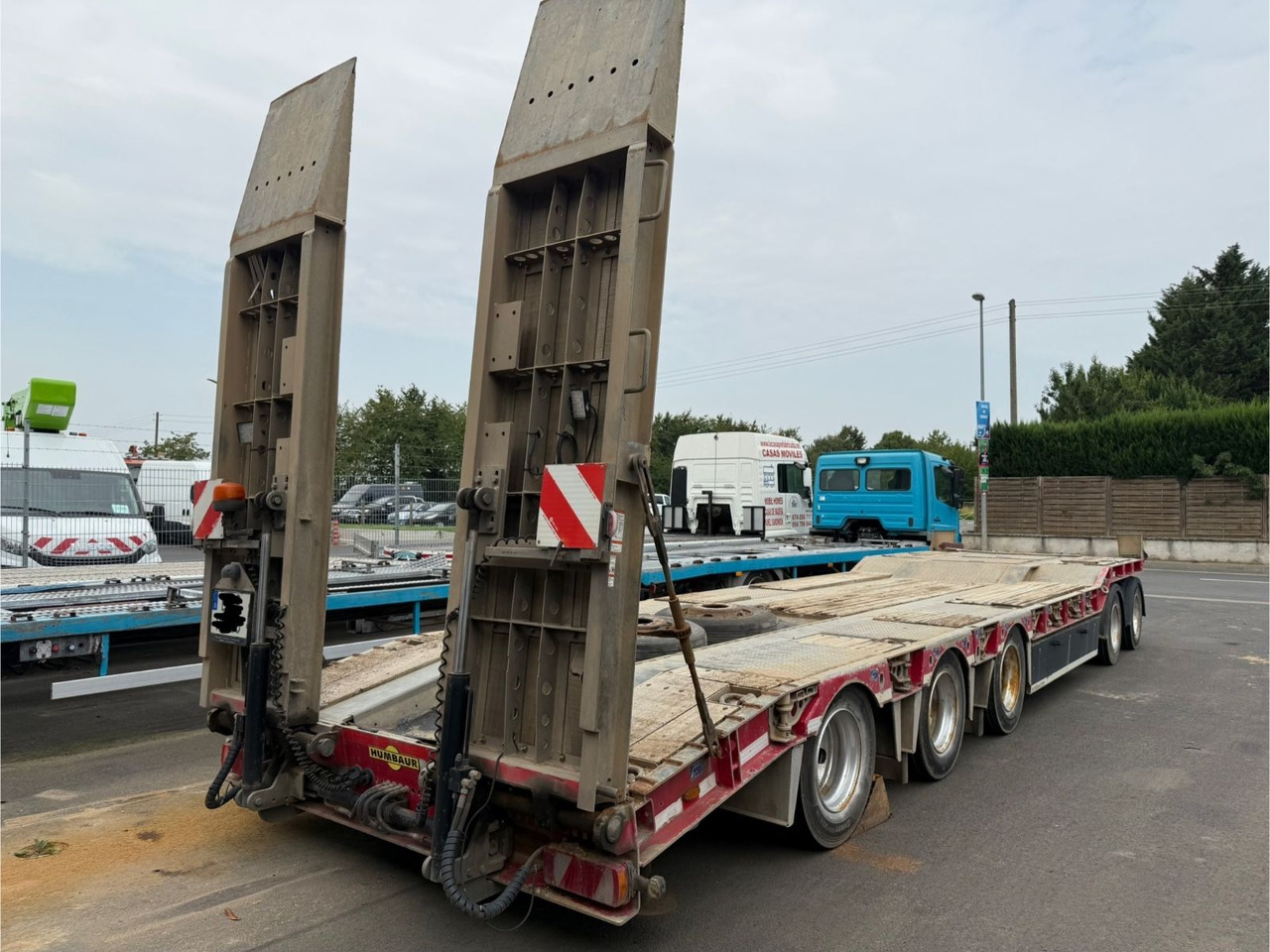Humbaur 5-Achs Tieflader / Lift- und Lenkachse/ 50 to - Niska prikolica za prevoz: slika 3 Humbaur 5-Achs Tieflader / Lift- und Lenkachse/ 50 to - Niska prikolica za prevoz: slika 3
