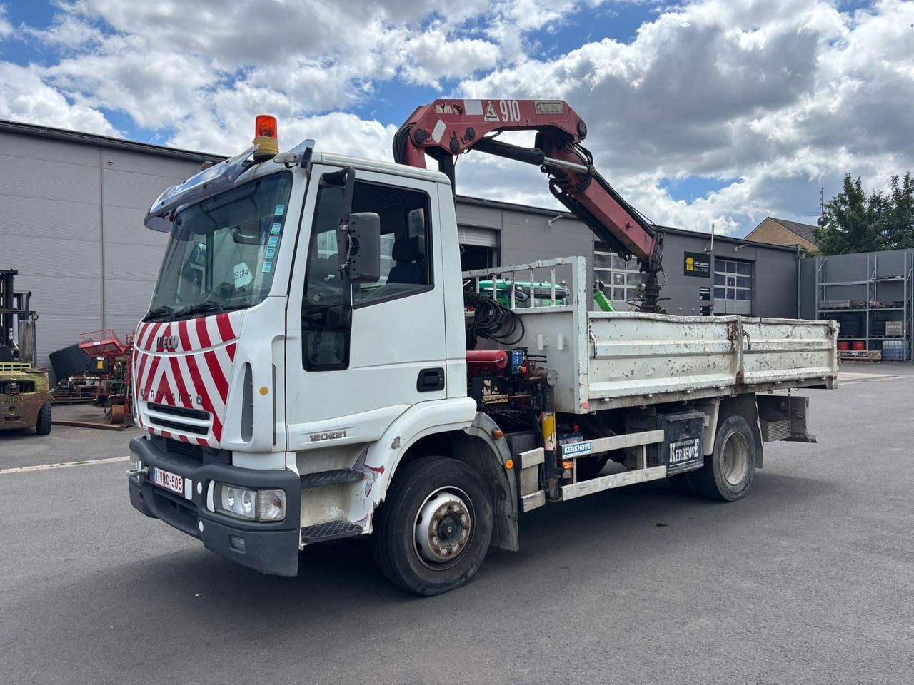 Iveco Eurocargo ML120E21 /Kipper/ Kran/ kein Brief! - Istovarivač, Kamion sa dizalicom: slika 1 Iveco Eurocargo ML120E21 /Kipper/ Kran/ kein Brief! - Istovarivač, Kamion sa dizalicom: slika 1