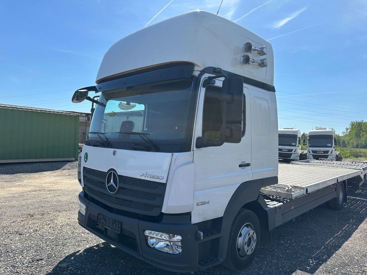 Mercedes-Benz Atego 1024 Flachzug 2-Bett Winde VDI2700 - Kamion za prevoz automobila: slika 2 Mercedes-Benz Atego 1024 Flachzug 2-Bett Winde VDI2700 - Kamion za prevoz automobila: slika 2