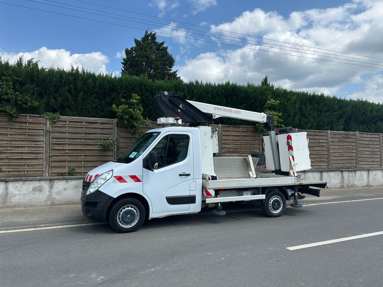 Renault Master III Steiger/11,2m/3,5t/Klubb K26/AHK - Vazdušna platforma montirana na kamion: slika 1 Renault Master III Steiger/11,2m/3,5t/Klubb K26/AHK - Vazdušna platforma montirana na kamion: slika 1