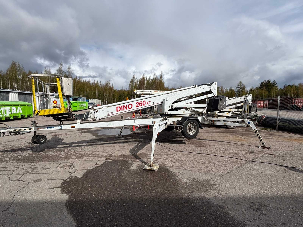 Trailer boom lift Dino 260XT - Prikolična radna platforma: slika 1 Trailer boom lift Dino 260XT - Prikolična radna platforma: slika 1