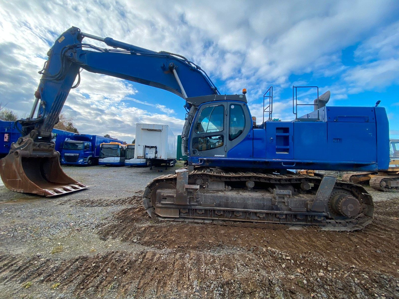 Doosan DX700 LC LO BIG Develon Kettenbagger TL + OQ120 - Bager guseničar: slika 1 Doosan DX700 LC LO BIG Develon Kettenbagger TL + OQ120 - Bager guseničar: slika 1