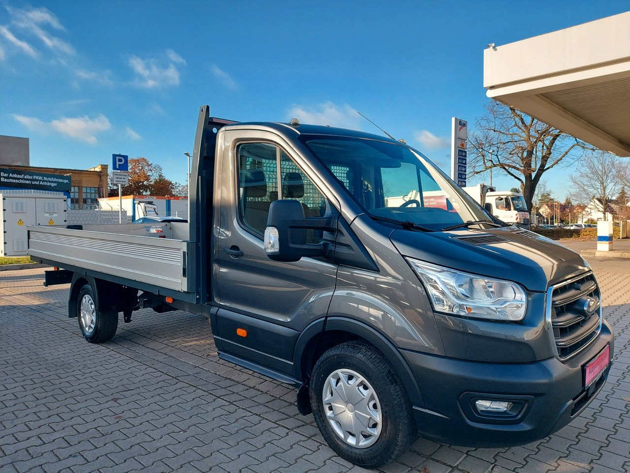 Ford Transit Pritsche 350 L4 extra lang Luftfeder - Dostavno vozilo sa otvorenom sandukom: slika 1 Ford Transit Pritsche 350 L4 extra lang Luftfeder - Dostavno vozilo sa otvorenom sandukom: slika 1