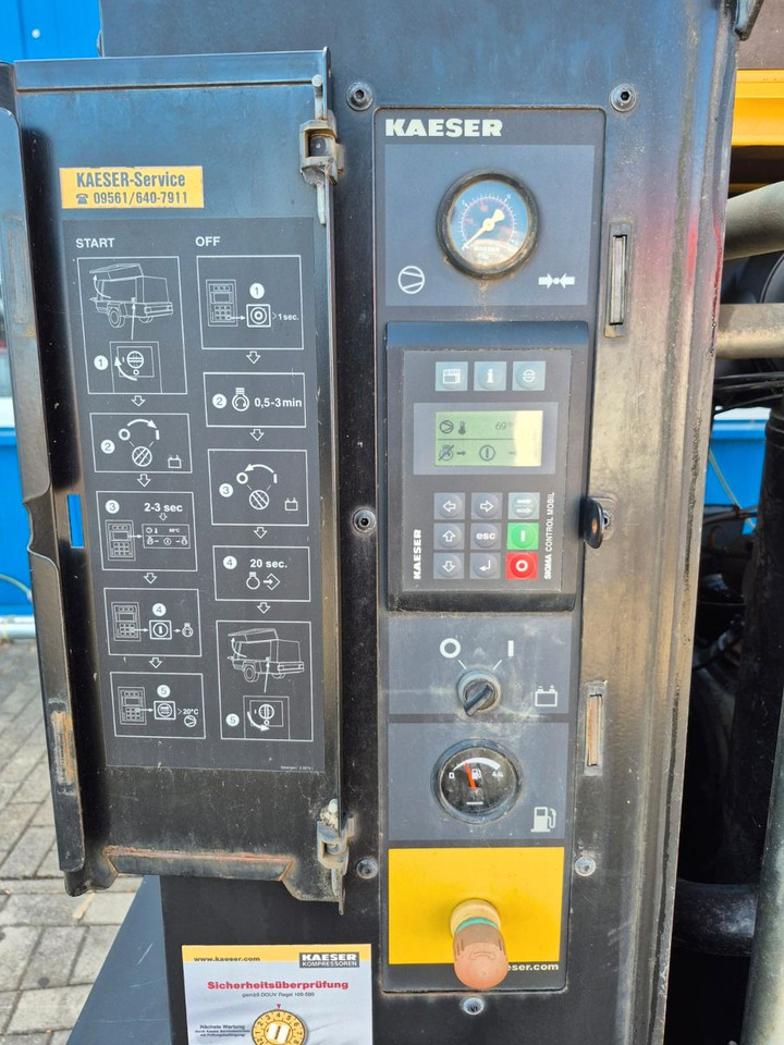 Kaeser M123 SIGMA DEUTZ FAHRANLAGE 624 STD. KOMUNAL - Kompresor za vazduh: slika 4 Kaeser M123 SIGMA DEUTZ FAHRANLAGE 624 STD. KOMUNAL - Kompresor za vazduh: slika 4