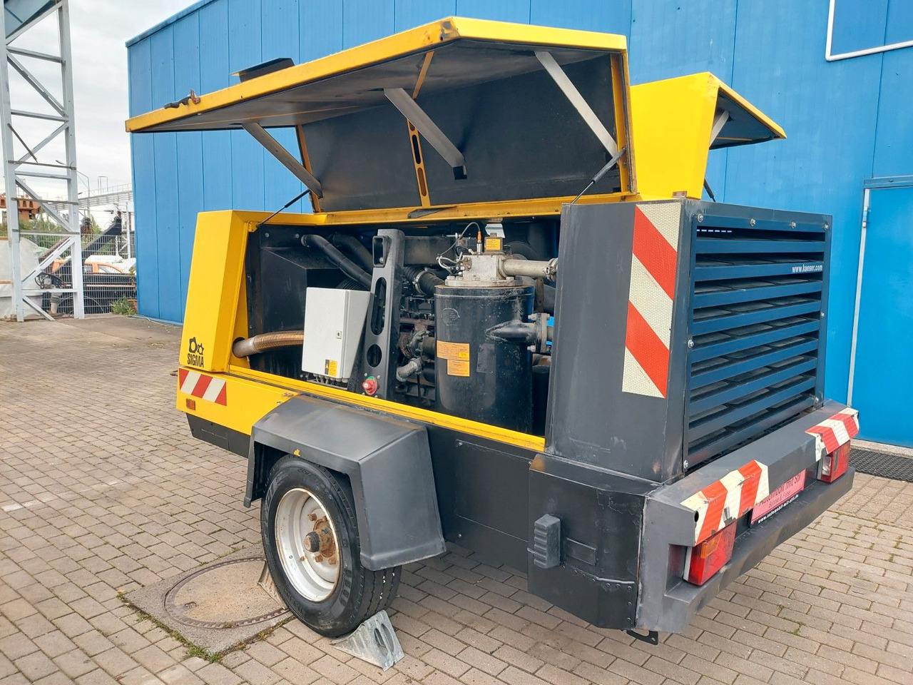 Kaeser M135 SIGMA 1008 STD. FAHRANLAGE - Kompresor za vazduh: slika 2 Kaeser M135 SIGMA 1008 STD. FAHRANLAGE - Kompresor za vazduh: slika 2