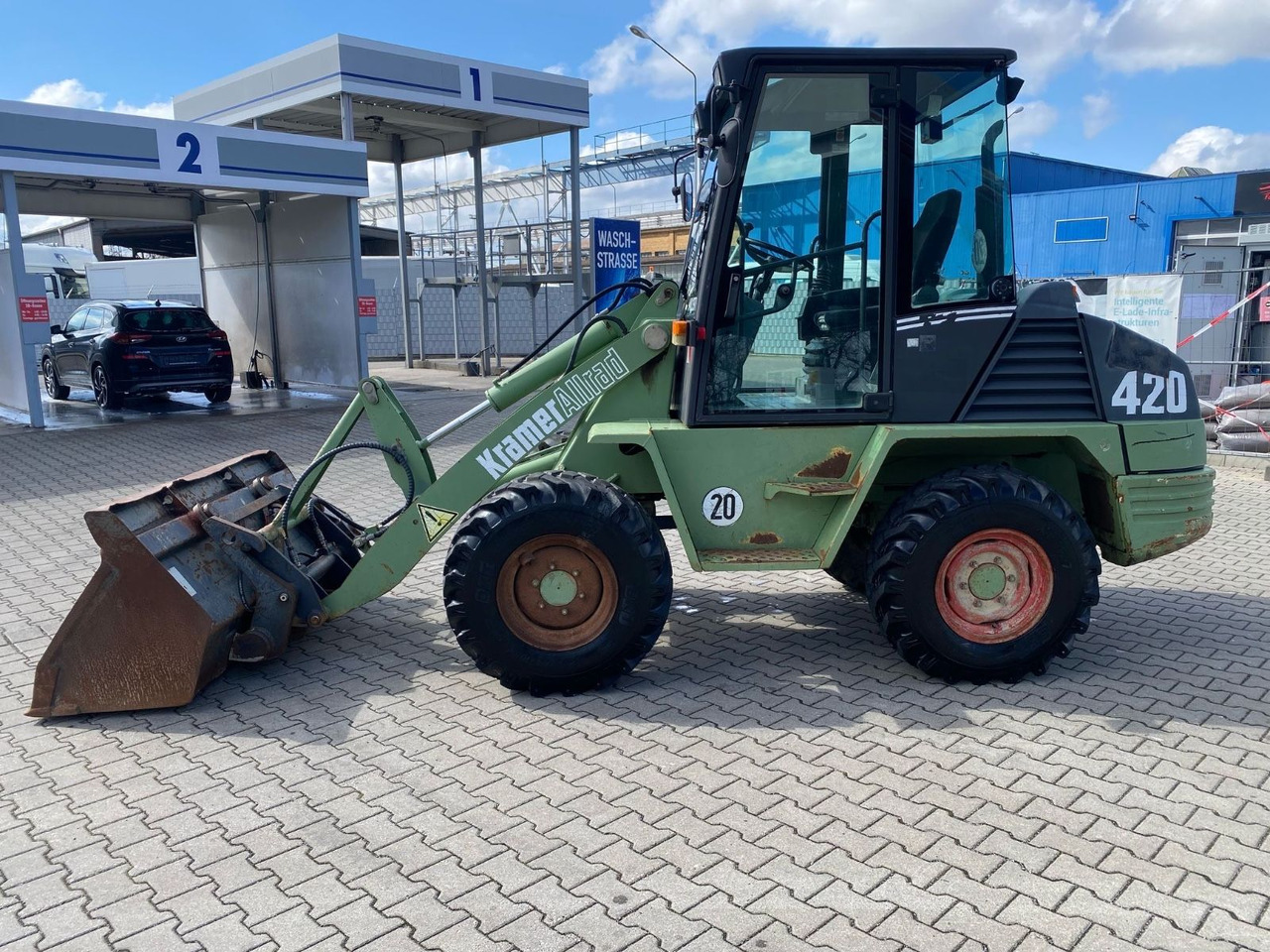 Kramer KRAMER Allrad 420 GABEL + SCHAUFEL - Utovarivač točkaš: slika 3 Kramer KRAMER Allrad 420 GABEL + SCHAUFEL - Utovarivač točkaš: slika 3