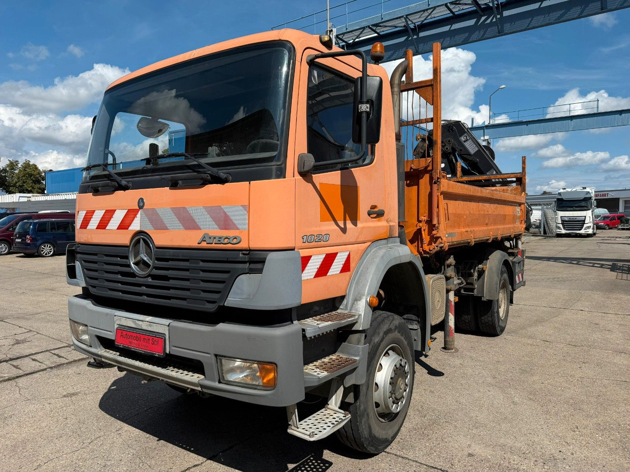Mercedes-Benz ATEGO 1828 4X4 MEILER + HIAB KRAN 144 FS-3 - Istovarivač, Kamion sa dizalicom: slika 5 Mercedes-Benz ATEGO 1828 4X4 MEILER + HIAB KRAN 144 FS-3 - Istovarivač, Kamion sa dizalicom: slika 5