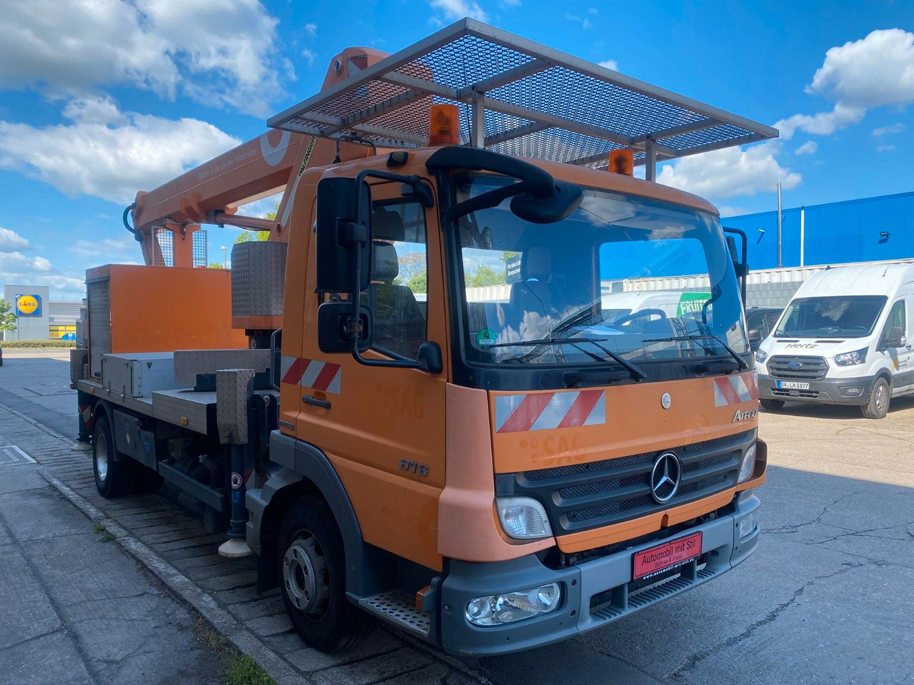Mercedes-Benz ATEGO WUMAG ELEVANT WT230 23m TÜV - Vazdušna platforma montirana na kamion: slika 2 Mercedes-Benz ATEGO WUMAG ELEVANT WT230 23m TÜV - Vazdušna platforma montirana na kamion: slika 2