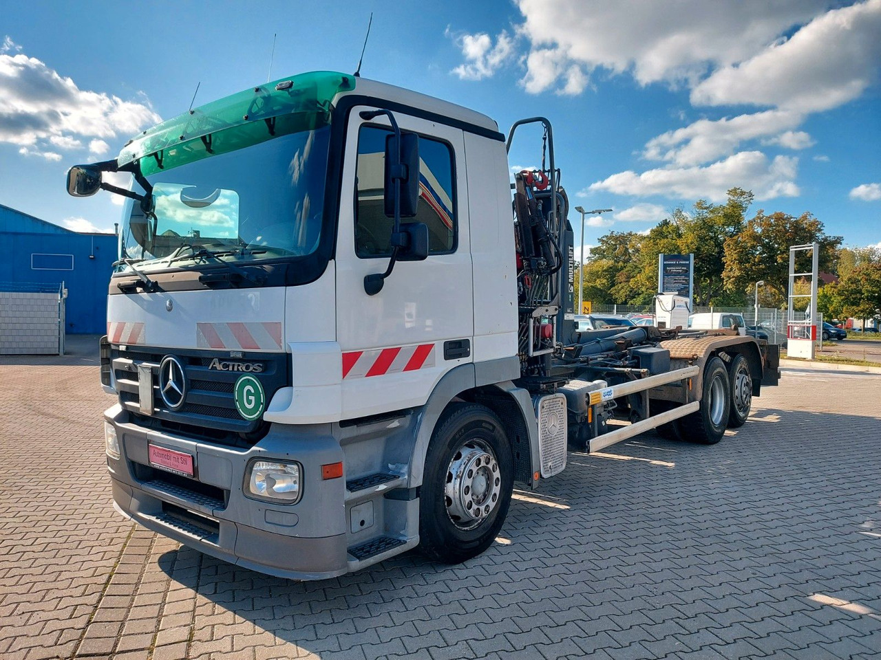 Mercedes-Benz Actros 6-Zyl. 2541 HMF KRAN ABROLLKIPPER - Kamion sa hidrauličnom kukom, Kamion sa dizalicom: slika 3 Mercedes-Benz Actros 6-Zyl. 2541 HMF KRAN ABROLLKIPPER - Kamion sa hidrauličnom kukom, Kamion sa dizalicom: slika 3