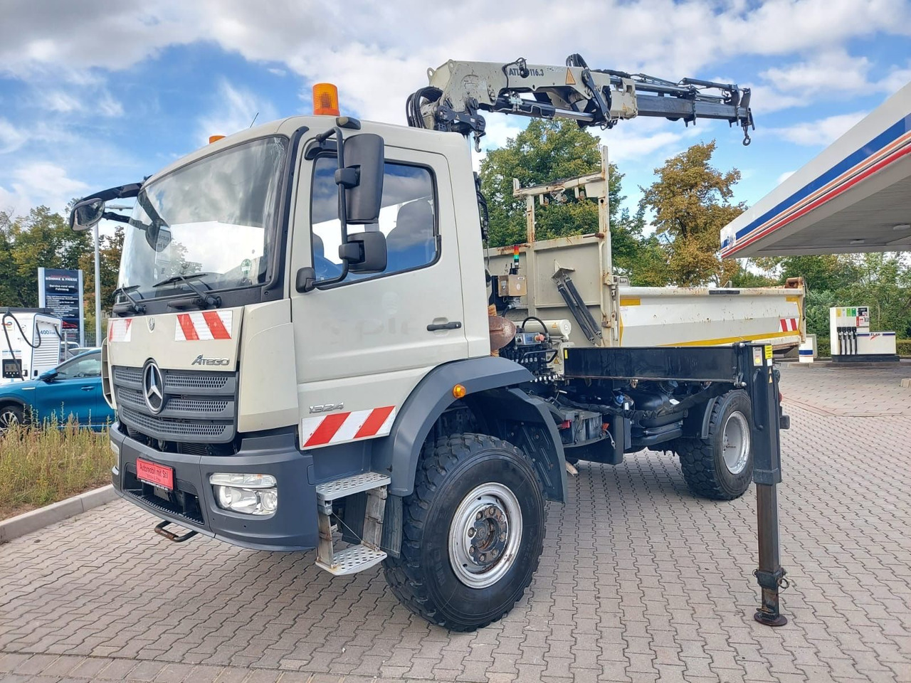 Mercedes-Benz Atego / 1324 MEILER 4X4 KRAN ATLAS 116.3 - Istovarivač, Kamion sa dizalicom: slika 3 Mercedes-Benz Atego / 1324 MEILER 4X4 KRAN ATLAS 116.3 - Istovarivač, Kamion sa dizalicom: slika 3
