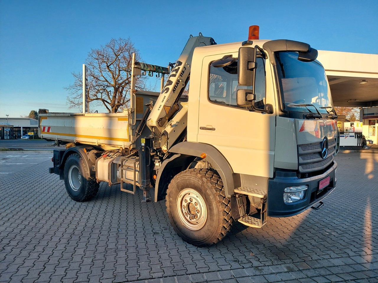 Mercedes-Benz Atego / 1324 MEILLER 4X4 KRAN ATLAS 116.3 Kipper - Istovarivač, Kamion sa dizalicom: slika 2 Mercedes-Benz Atego / 1324 MEILLER 4X4 KRAN ATLAS 116.3 Kipper - Istovarivač, Kamion sa dizalicom: slika 2