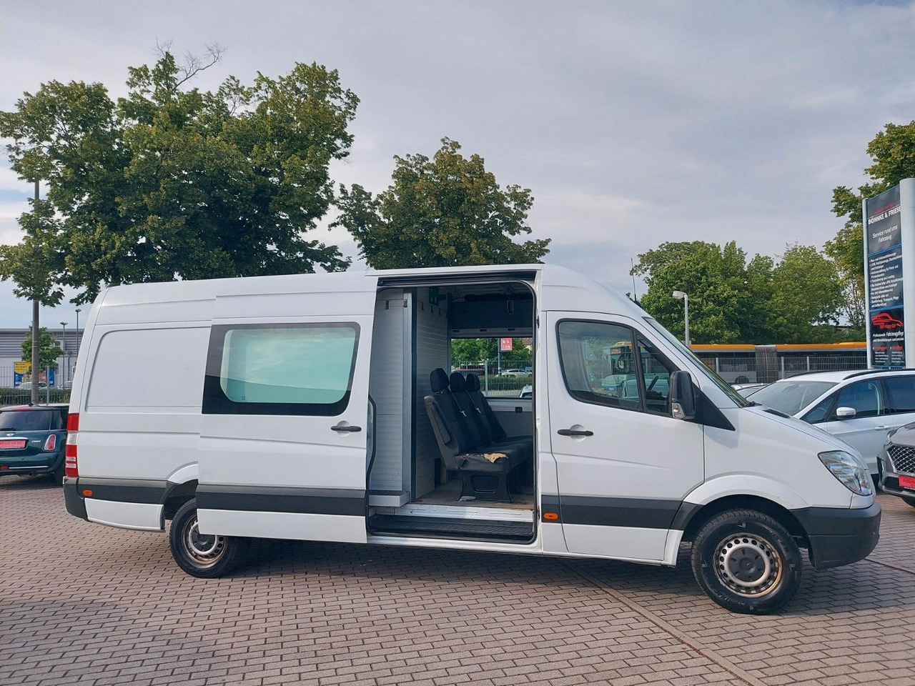 Mercedes-Benz Sprinter II Kasten 316 CDI MIXTO 6 SITZER MAXI - Putnički kombi: slika 1 Mercedes-Benz Sprinter II Kasten 316 CDI MIXTO 6 SITZER MAXI - Putnički kombi: slika 1