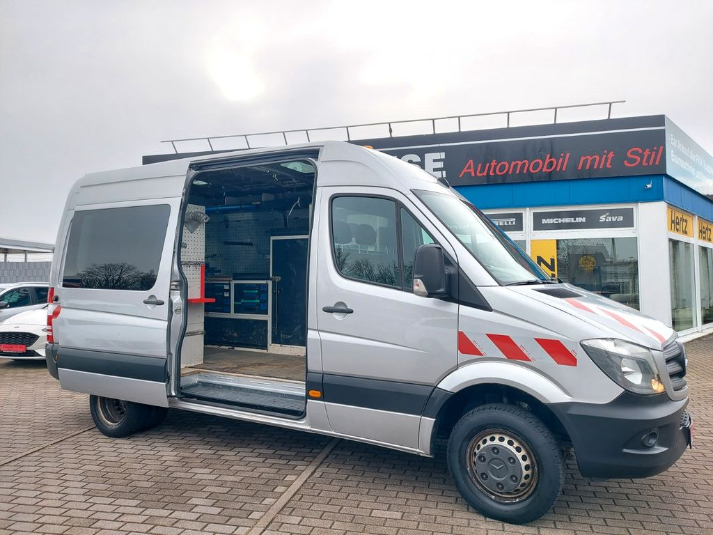Mercedes-Benz Sprinter II Kasten 513 hoch lang Klima Regale - Furgon: slika 1 Mercedes-Benz Sprinter II Kasten 513 hoch lang Klima Regale - Furgon: slika 1