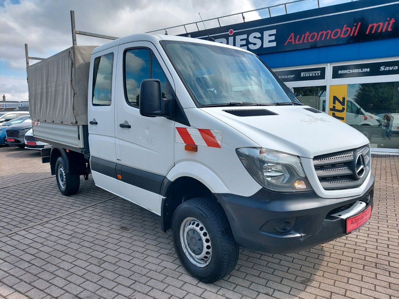 Mercedes-Benz Sprinter II Pritsche DoKa 316 4X4 Klima Standhei - Dostavno vozilo sa ceradom, Dostavno vozilo sa duplom kabinom: slika 1 Mercedes-Benz Sprinter II Pritsche DoKa 316 4X4 Klima Standhei - Dostavno vozilo sa ceradom, Dostavno vozilo sa duplom kabinom: slika 1