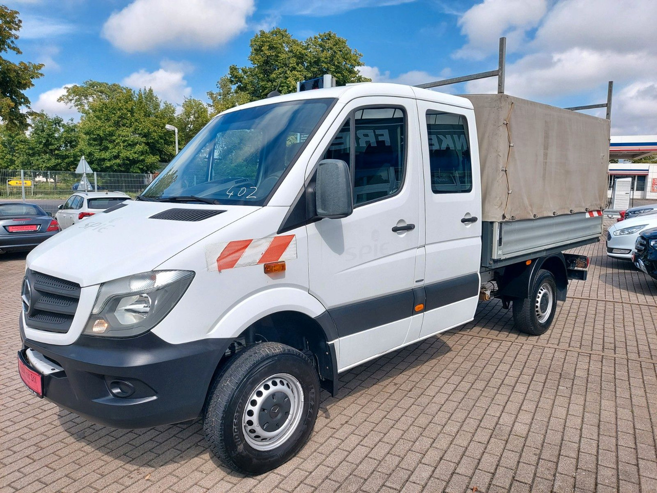 Mercedes-Benz Sprinter II Pritsche DoKa 316 4X4 Klima Standhei - Dostavno vozilo sa ceradom, Dostavno vozilo sa duplom kabinom: slika 4 Mercedes-Benz Sprinter II Pritsche DoKa 316 4X4 Klima Standhei - Dostavno vozilo sa ceradom, Dostavno vozilo sa duplom kabinom: slika 4