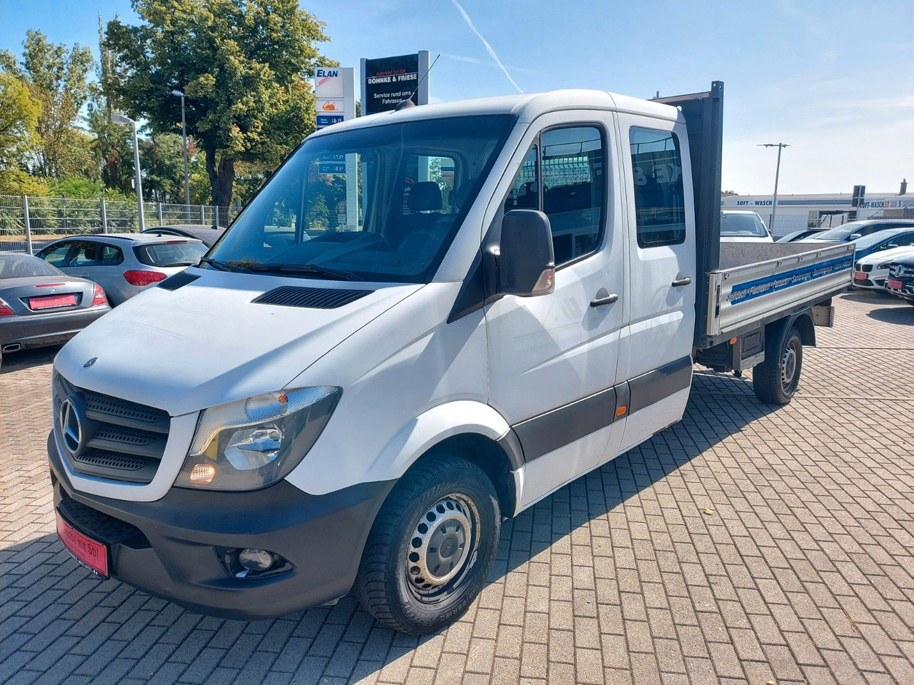 Mercedes-Benz Sprinter II Pritsche DoKa 316 Autom. lang 7Sitze - Dostavno vozilo sa otvorenom sandukom, Dostavno vozilo sa duplom kabinom: slika 1 Mercedes-Benz Sprinter II Pritsche DoKa 316 Autom. lang 7Sitze - Dostavno vozilo sa otvorenom sandukom, Dostavno vozilo sa duplom kabinom: slika 1