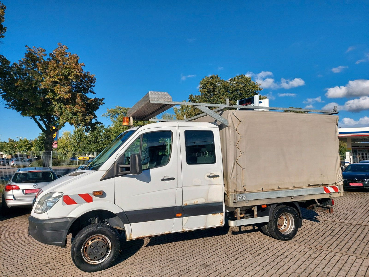 Mercedes-Benz Sprinter II Pritsche DoKa 516 4X4 Plane 6 Sitze Mercedes-Benz Sprinter II Pritsche DoKa 516 4X4 Plane 6 Sitze: slika 8