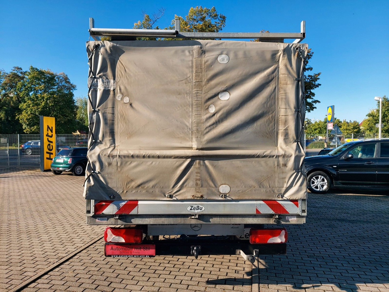 Mercedes-Benz Sprinter II Pritsche DoKa 516 4X4 Plane 6 Sitze - Dostavno vozilo sa ceradom, Dostavno vozilo sa duplom kabinom: slika 5 Mercedes-Benz Sprinter II Pritsche DoKa 516 4X4 Plane 6 Sitze - Dostavno vozilo sa ceradom, Dostavno vozilo sa duplom kabinom: slika 5
