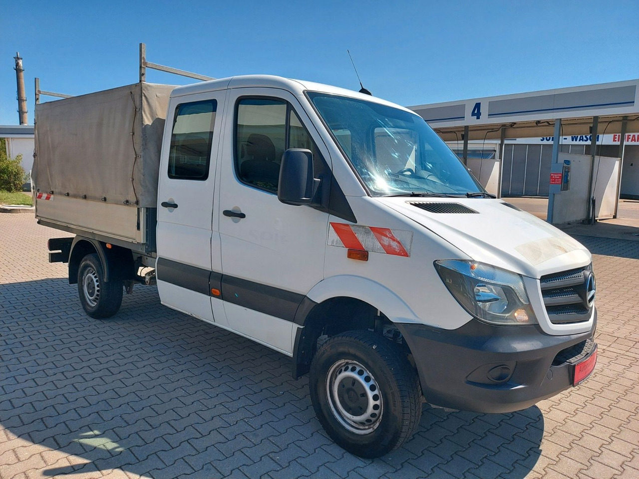Mercedes-Benz Sprinter II Pritsche DoKa 6 Sitze 316 CDI 4X4 - Putnički kombi: slika 1 Mercedes-Benz Sprinter II Pritsche DoKa 6 Sitze 316 CDI 4X4 - Putnički kombi: slika 1