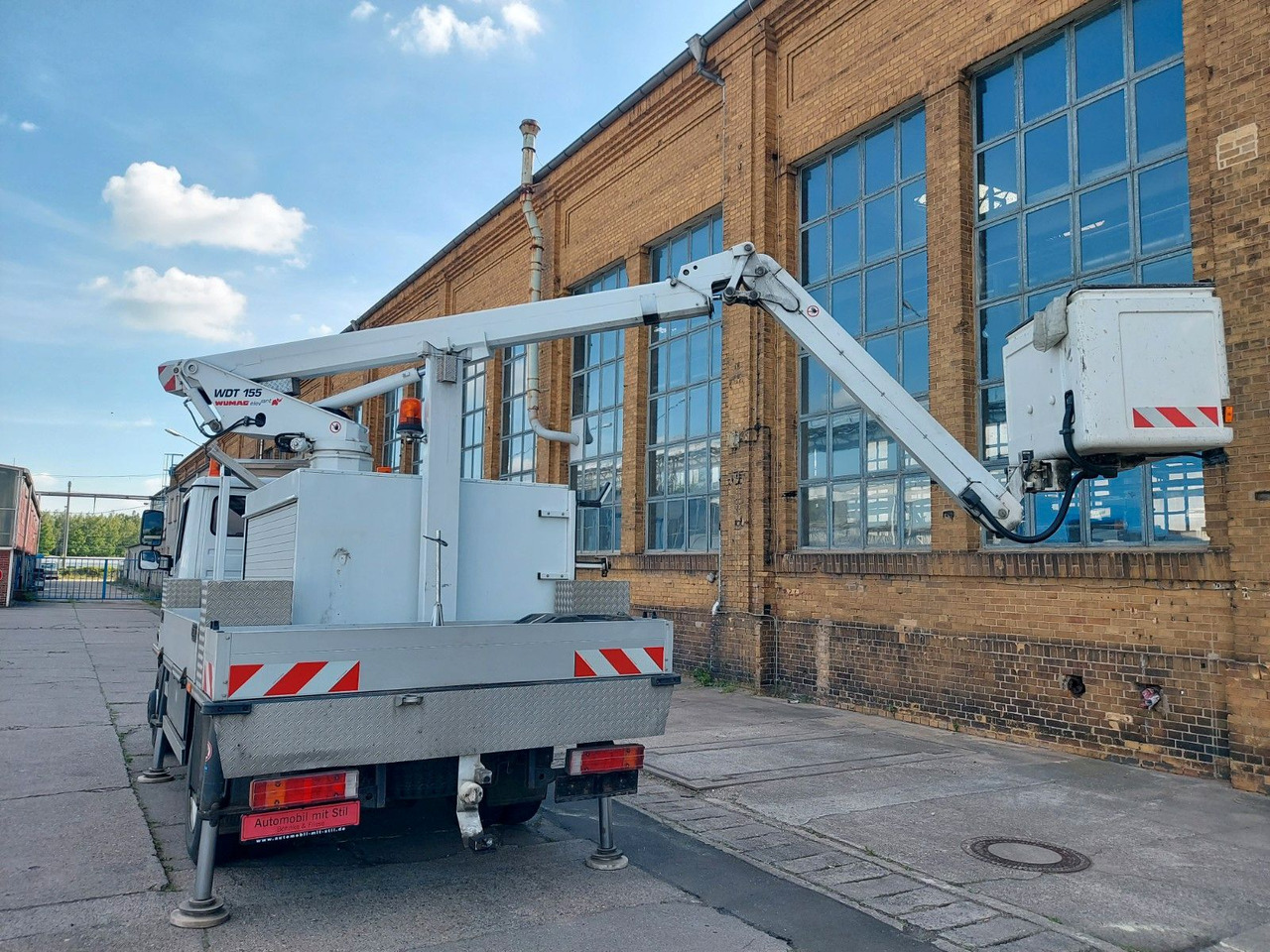 Mercedes-Benz VARIO 814D HUB Steiger WUMAG WDT 155 4X4 ALLRAD - Vazdušna platforma montirana na kamion: slika 3 Mercedes-Benz VARIO 814D HUB Steiger WUMAG WDT 155 4X4 ALLRAD - Vazdušna platforma montirana na kamion: slika 3