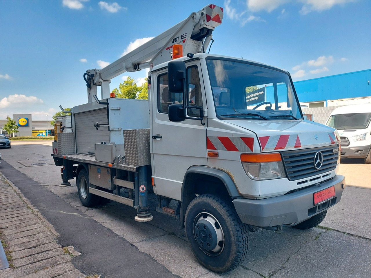 Mercedes-Benz VARIO 814D HUB Steiger WUMAG WDT 155 4X4 ALLRAD - Vazdušna platforma montirana na kamion: slika 2 Mercedes-Benz VARIO 814D HUB Steiger WUMAG WDT 155 4X4 ALLRAD - Vazdušna platforma montirana na kamion: slika 2
