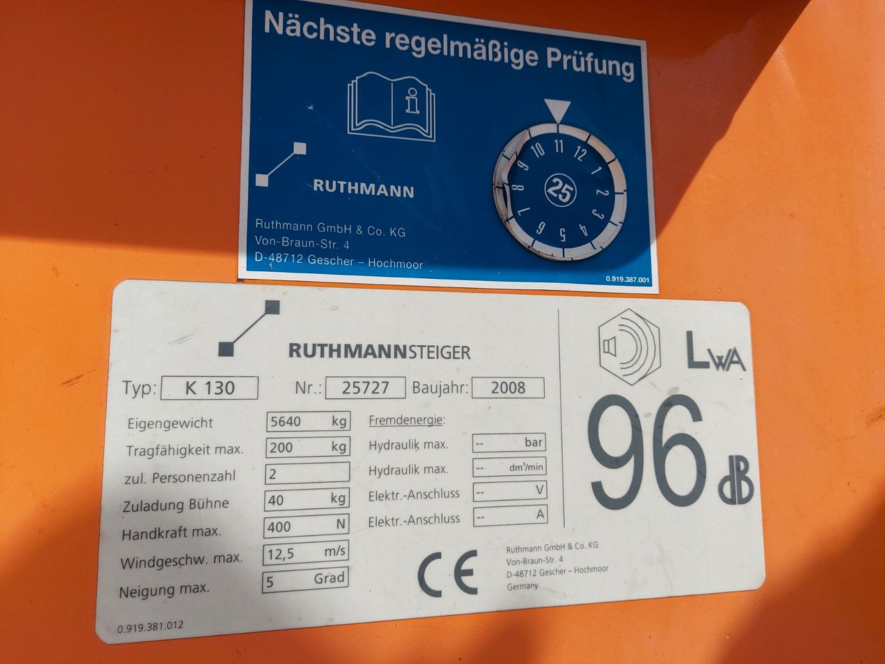Mercedes-Benz VARIO 816D 4x4 HUB Steiger Ruthmann K130 - Vazdušna platforma montirana na kamion: slika 2 Mercedes-Benz VARIO 816D 4x4 HUB Steiger Ruthmann K130 - Vazdušna platforma montirana na kamion: slika 2