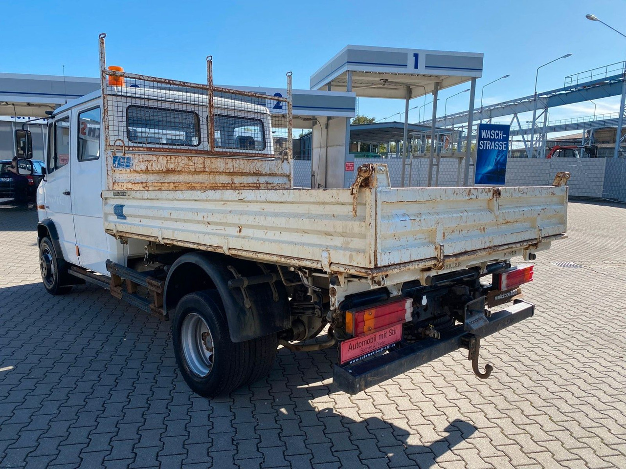 Mercedes-Benz VARIO 816D Doka 3 Seiten Kipper Meiller - Dostavno vozilo istovarivač, Dostavno vozilo sa duplom kabinom: slika 5 Mercedes-Benz VARIO 816D Doka 3 Seiten Kipper Meiller - Dostavno vozilo istovarivač, Dostavno vozilo sa duplom kabinom: slika 5