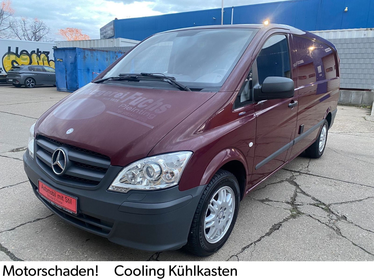 Mercedes-Benz Vito 116 CDI Lang KÜHLKASTENWAGEN KERSTNER XENON - Dostavno vozilo hladnjača: slika 1 Mercedes-Benz Vito 116 CDI Lang KÜHLKASTENWAGEN KERSTNER XENON - Dostavno vozilo hladnjača: slika 1