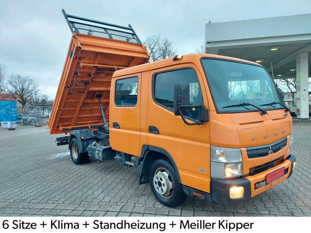 Mitsubishi CANTER FUSO DOKA 6 Sitze Klima 3 Seiten Kipper - Dostavno vozilo istovarivač, Dostavno vozilo sa duplom kabinom: slika 1 Mitsubishi CANTER FUSO DOKA 6 Sitze Klima 3 Seiten Kipper - Dostavno vozilo istovarivač, Dostavno vozilo sa duplom kabinom: slika 1