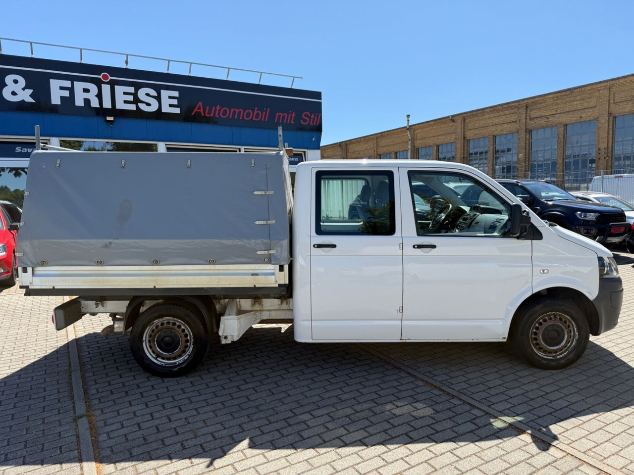 Volkswagen T5 Transporter Pritsche DoKA 4Motion 4x4 Klima - Dostavno vozilo sa ceradom, Dostavno vozilo sa duplom kabinom: slika 2 Volkswagen T5 Transporter Pritsche DoKA 4Motion 4x4 Klima - Dostavno vozilo sa ceradom, Dostavno vozilo sa duplom kabinom: slika 2