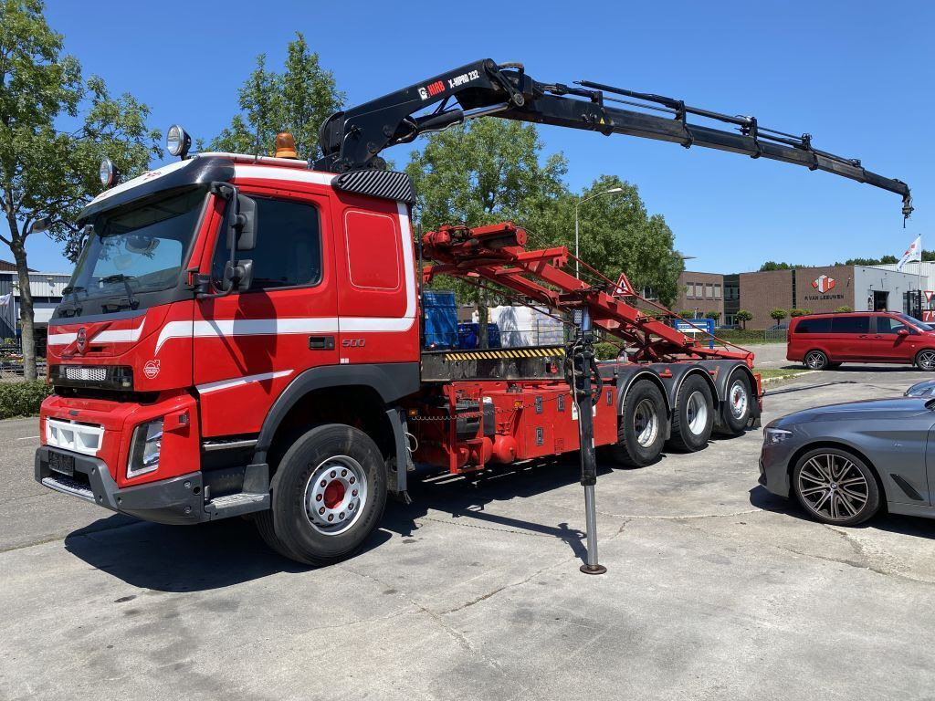 Volvo FMX 500 8X4 + HIAB 232 E-5 + CABLELIFT 28 TON + - Kamion sa kablovskim sistemom, Kamion sa dizalicom: slika 1 Volvo FMX 500 8X4 + HIAB 232 E-5 + CABLELIFT 28 TON + - Kamion sa kablovskim sistemom, Kamion sa dizalicom: slika 1