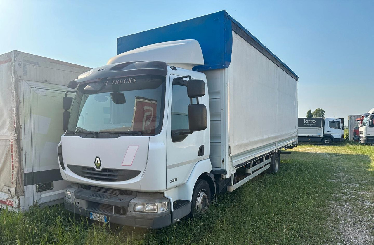 Renault MIDLUM 215.10 - Kamion sa ceradom: slika 1 Renault MIDLUM 215.10 - Kamion sa ceradom: slika 1