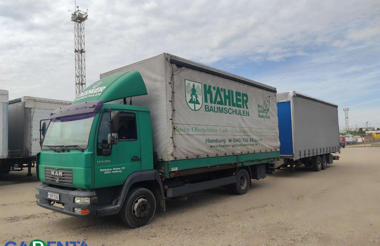 MAN LE8.220 - Kamion sa ceradom: slika 1 MAN LE8.220 - Kamion sa ceradom: slika 1