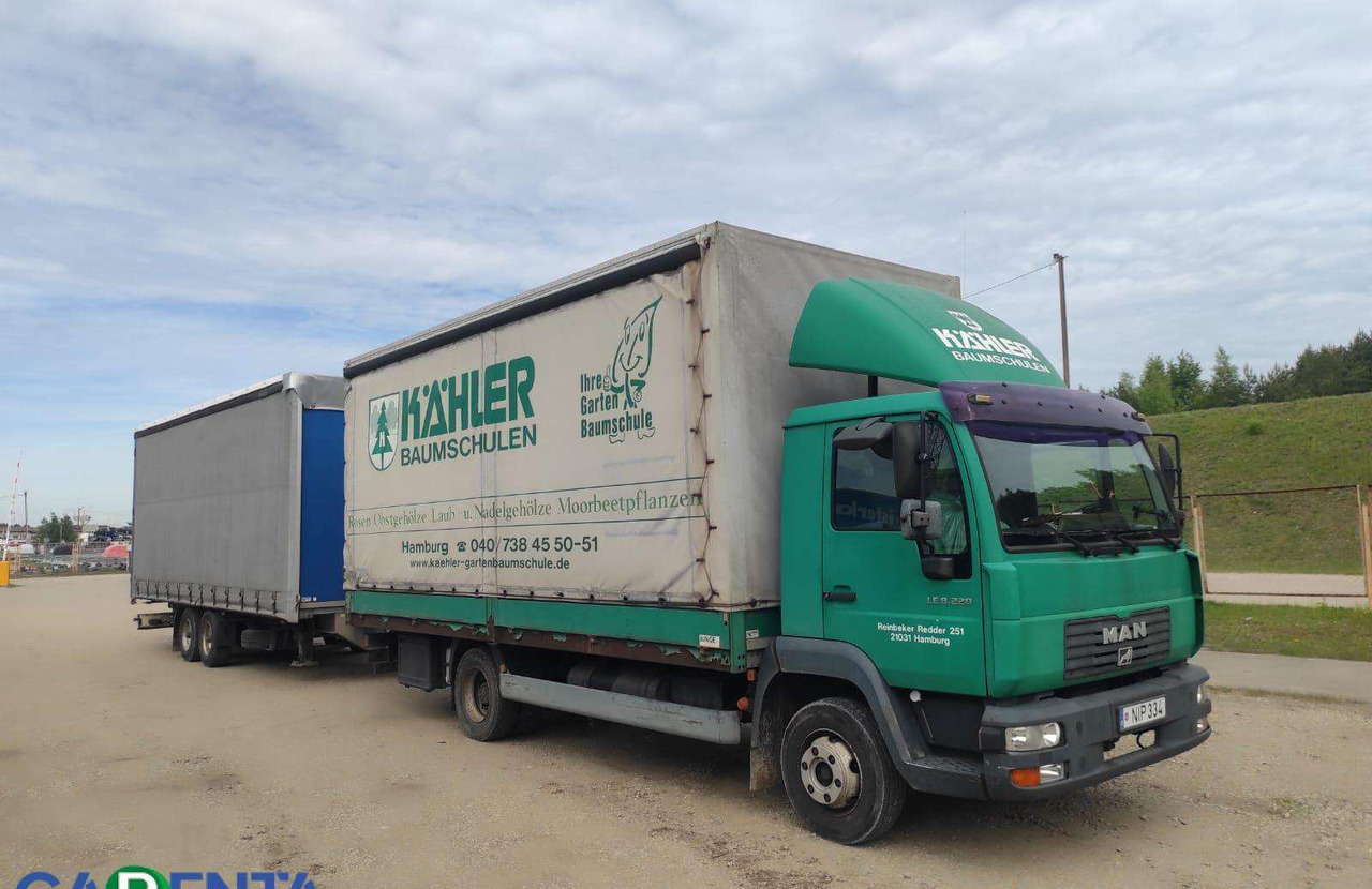 MAN LE8.220 - Kamion sa ceradom: slika 2 MAN LE8.220 - Kamion sa ceradom: slika 2