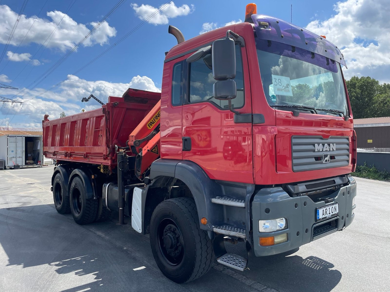MAN TGA 26.360 6x6H Dreiseitenkipper/Kran/PALFINGER - Istovarivač, Kamion sa dizalicom: slika 1 MAN TGA 26.360 6x6H Dreiseitenkipper/Kran/PALFINGER - Istovarivač, Kamion sa dizalicom: slika 1