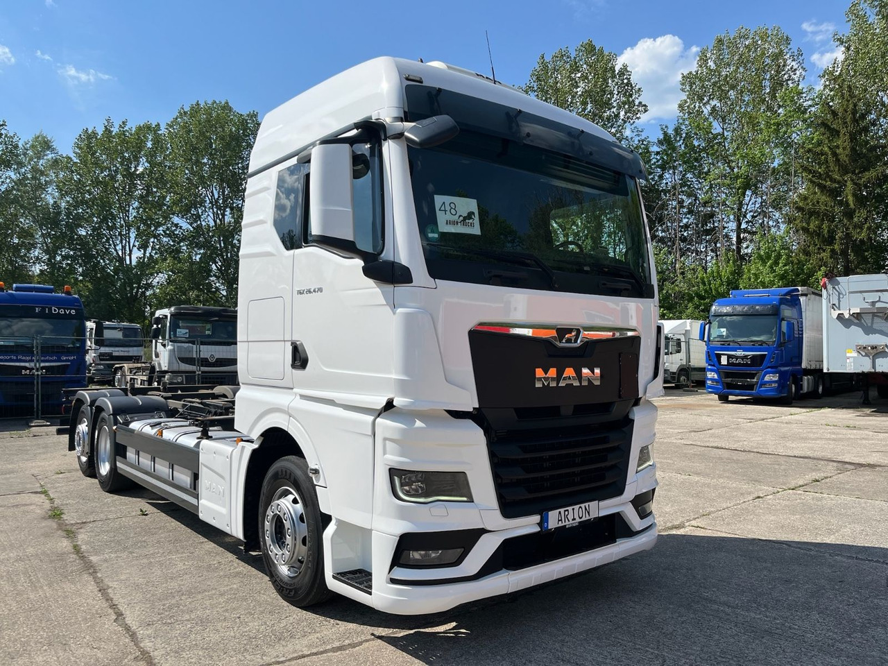 MAN TGX 26.470 6x2-4 LL Wechselfahrg./BDF/NLA/EU6d - Kamion za prevoz kontejnera/ Kamion sa promenjivim sandukom: slika 1 MAN TGX 26.470 6x2-4 LL Wechselfahrg./BDF/NLA/EU6d - Kamion za prevoz kontejnera/ Kamion sa promenjivim sandukom: slika 1