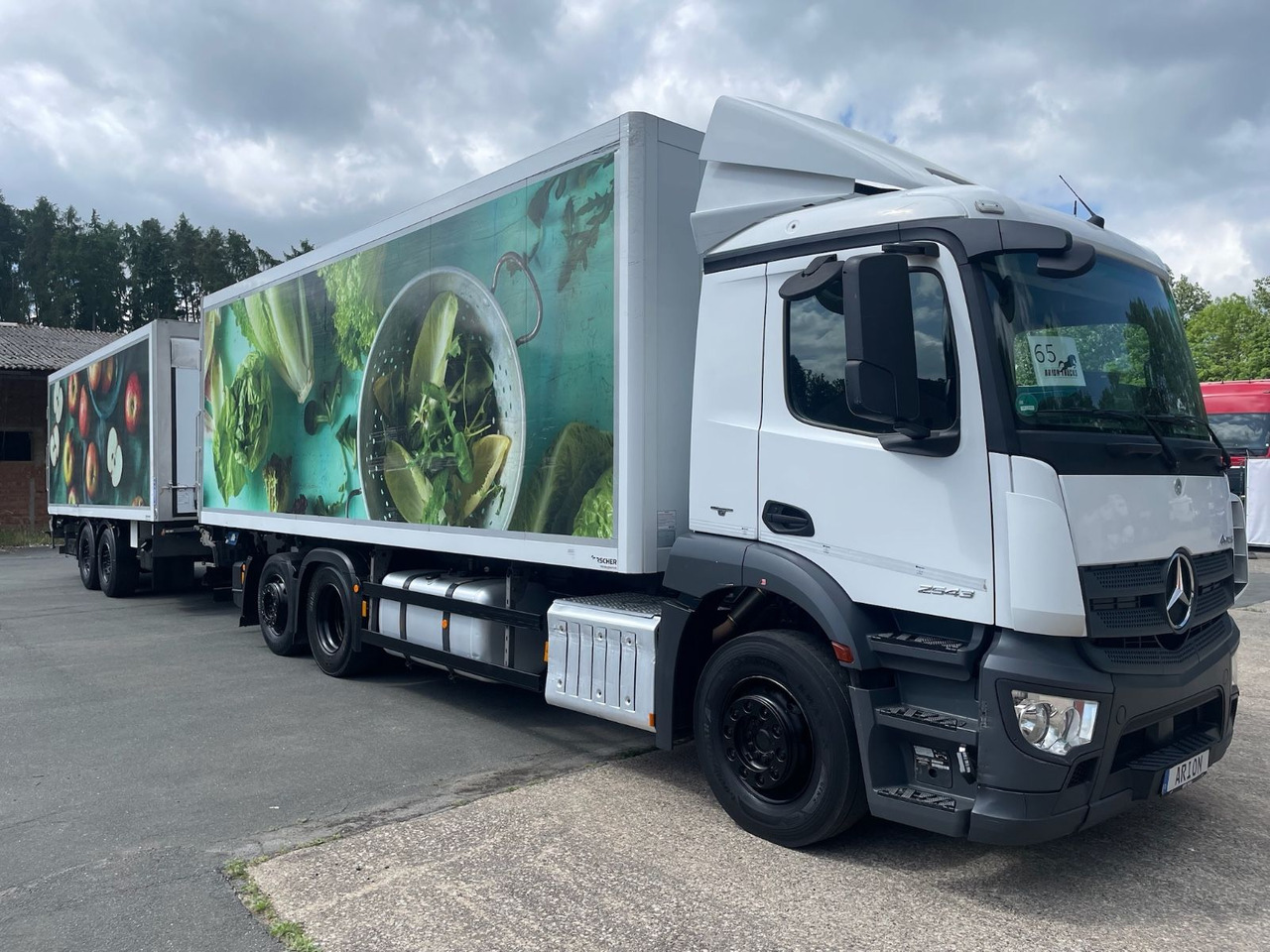 Mercedes-Benz Antos 2543 6x2 Kühlkoffer/CARRIER/KERSCHER/NLA - Hladnjača: slika 1 Mercedes-Benz Antos 2543 6x2 Kühlkoffer/CARRIER/KERSCHER/NLA - Hladnjača: slika 1