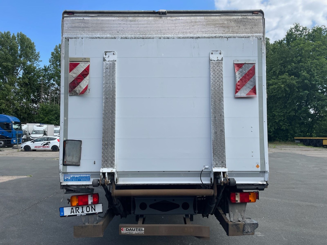 Mercedes-Benz Atego 2 1222 4x2 Koffer/LBW/DAUTEL/8,25m/AC/EU5 - Kamion sa zatvorenim sandukom: slika 5 Mercedes-Benz Atego 2 1222 4x2 Koffer/LBW/DAUTEL/8,25m/AC/EU5 - Kamion sa zatvorenim sandukom: slika 5