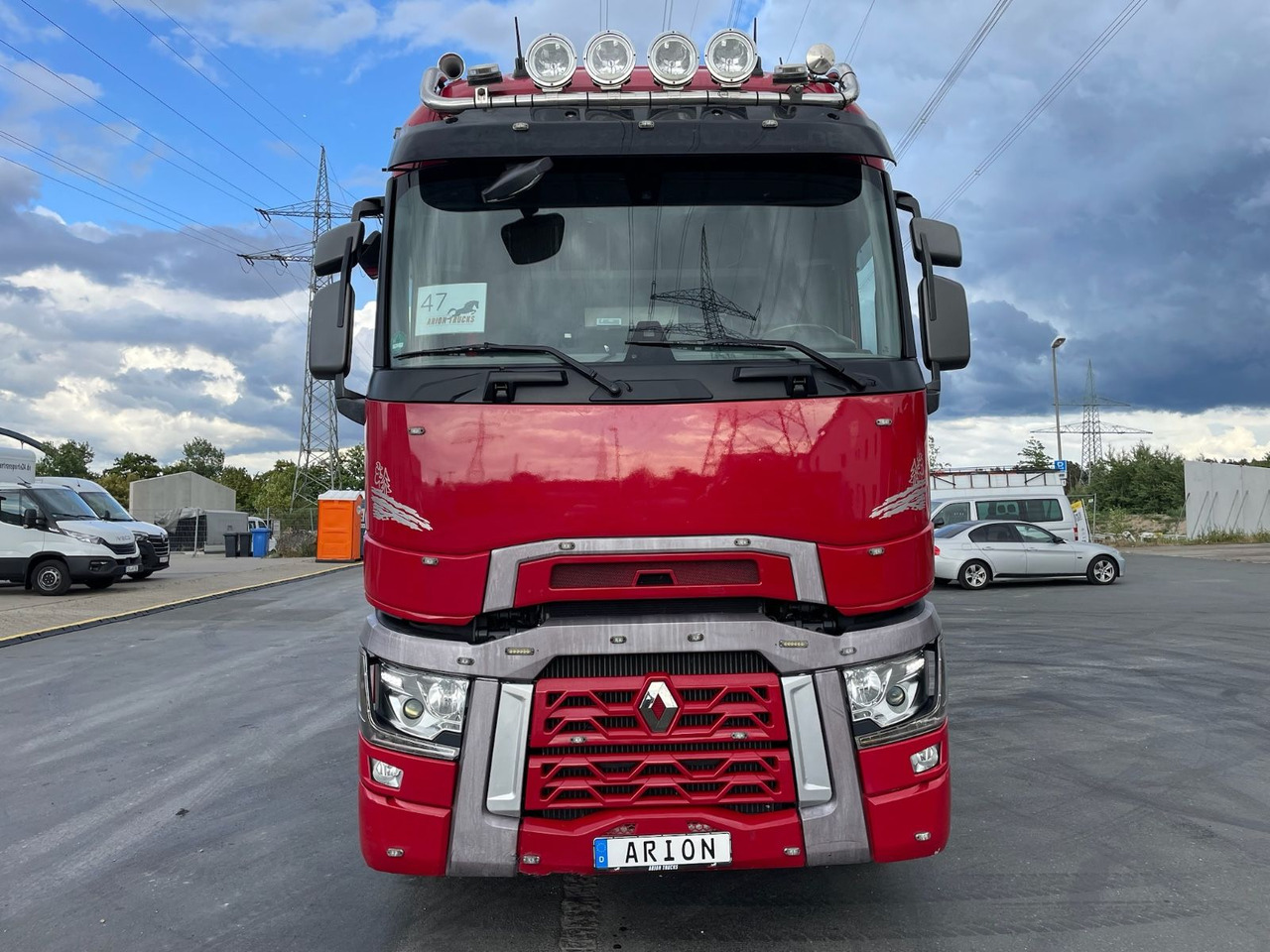 Renault T520 6x2 Kurzholz/PALFINGER/E120Z/VOLVO-ENGINE - Šticar, Kamion sa dizalicom: slika 2 Renault T520 6x2 Kurzholz/PALFINGER/E120Z/VOLVO-ENGINE - Šticar, Kamion sa dizalicom: slika 2