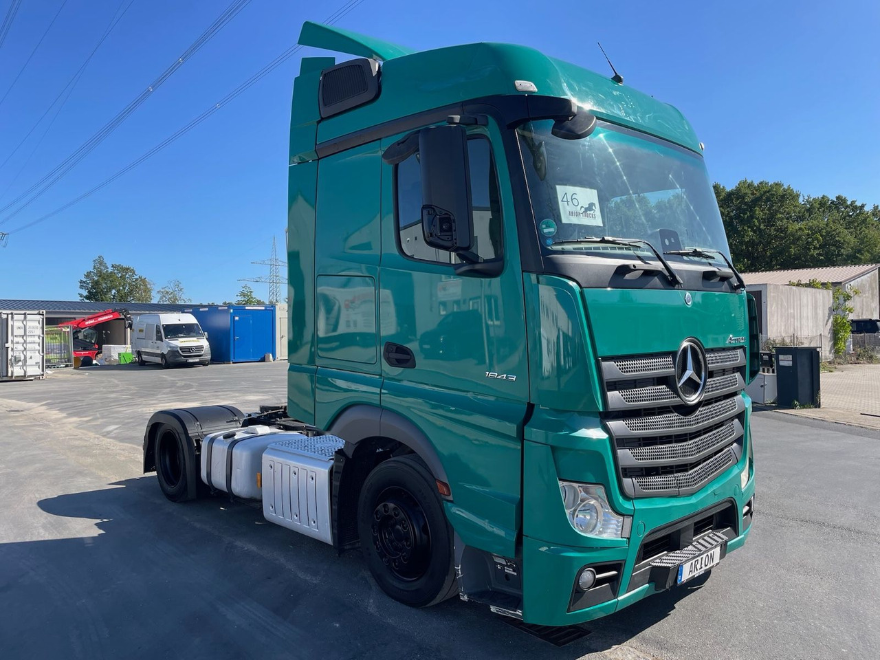 Mercedes-Benz Actros 1843 4x2 MEGA/AC/Standheizung/2xTank/EU6 - Tegljač: slika 1 Mercedes-Benz Actros 1843 4x2 MEGA/AC/Standheizung/2xTank/EU6 - Tegljač: slika 1