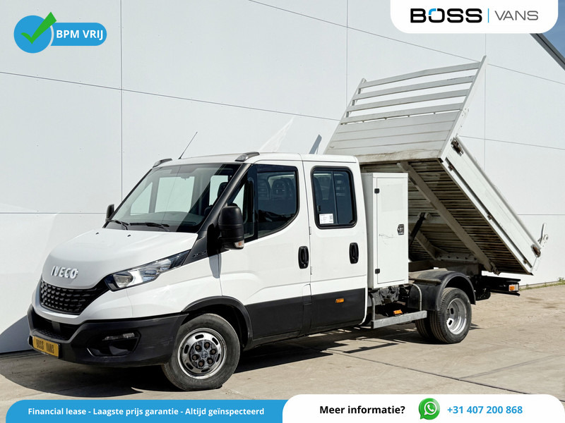 Iveco Daily 35C14 Kipper Dubbele Cabine Dubbellucht Trekhaak Airco Cruise Control Lucht Geveerde Stoel - Dostavno vozilo istovarivač, Dostavno vozilo sa duplom kabinom: slika 1 Iveco Daily 35C14 Kipper Dubbele Cabine Dubbellucht Trekhaak Airco Cruise Control Lucht Geveerde Stoel - Dostavno vozilo istovarivač, Dostavno vozilo sa duplom kabinom: slika 1