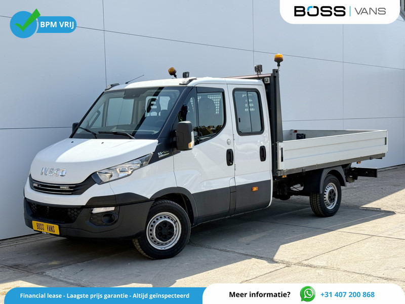 Iveco Daily 35S16 2.3 Automaat Dubbele Cabine Open laadbak Pritsche Pick up Trekhaak 3.5t Climate Control 7 Zitplaatsen Standkachel - Dostavno vozilo sa otvorenom sandukom, Dostavno vozilo sa duplom kabinom: slika 1 Iveco Daily 35S16 2.3 Automaat Dubbele Cabine Open laadbak Pritsche Pick up Trekhaak 3.5t Climate Control 7 Zitplaatsen Standkachel - Dostavno vozilo sa otvorenom sandukom, Dostavno vozilo sa duplom kabinom: slika 1