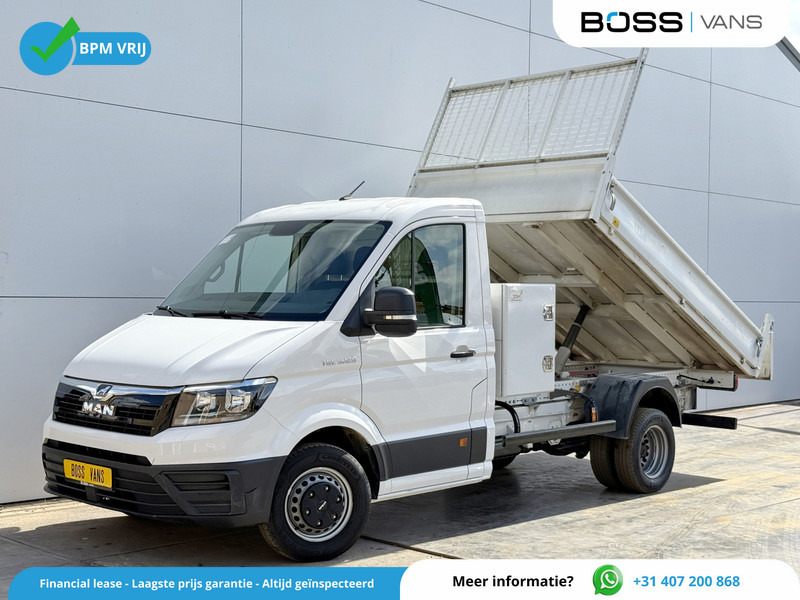 MAN TGE 5.120 2.0 TDI Kipper Dubbellucht Carplay Trekhaak Airco Camera Navigatie Benne Tipper - Dostavno vozilo istovarivač: slika 1 MAN TGE 5.120 2.0 TDI Kipper Dubbellucht Carplay Trekhaak Airco Camera Navigatie Benne Tipper - Dostavno vozilo istovarivač: slika 1