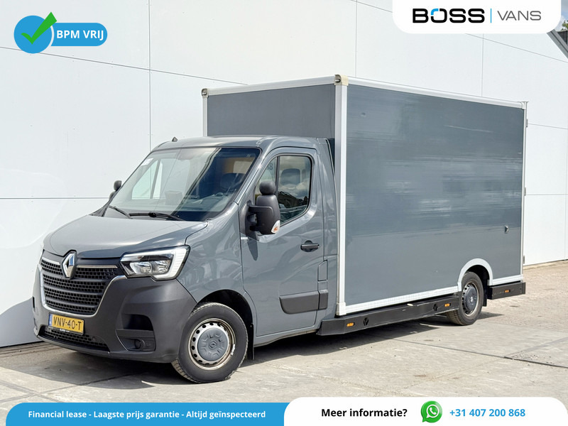 Renault Master 150pk Automaat Luchtvering Airco Cruise Control Plancher Foodtruck Meubelbak Paardenwagen - Dostavno vozilo sa zatvorenim sandukom: slika 1 Renault Master 150pk Automaat Luchtvering Airco Cruise Control Plancher Foodtruck Meubelbak Paardenwagen - Dostavno vozilo sa zatvorenim sandukom: slika 1