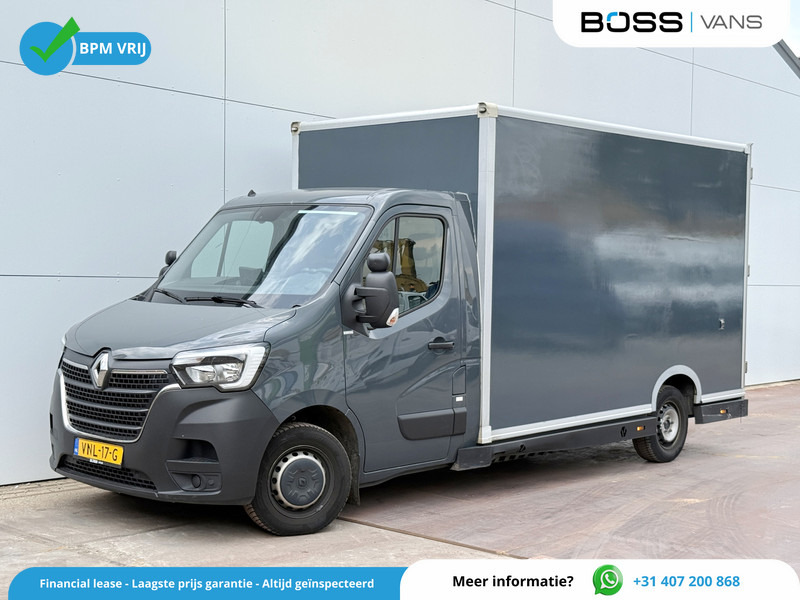 Renault Master Plancher T35 2.3 dCi 150pk Automaat Luchtvering Airco Cruise Control Bakwagen Plancher Foodtruck Meubelbak Paardenwagen - Dostavno vozilo sa zatvorenim sandukom: slika 1 Renault Master Plancher T35 2.3 dCi 150pk Automaat Luchtvering Airco Cruise Control Bakwagen Plancher Foodtruck Meubelbak Paardenwagen - Dostavno vozilo sa zatvorenim sandukom: slika 1