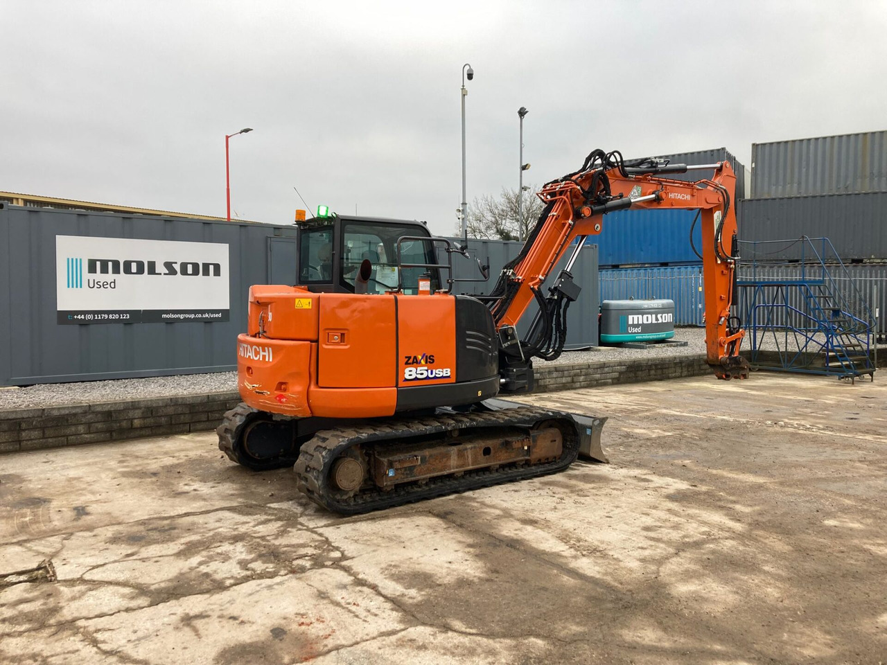 Hitachi ZX85USBR-6 2PB - Mini bager: slika 5 Hitachi ZX85USBR-6 2PB - Mini bager: slika 5