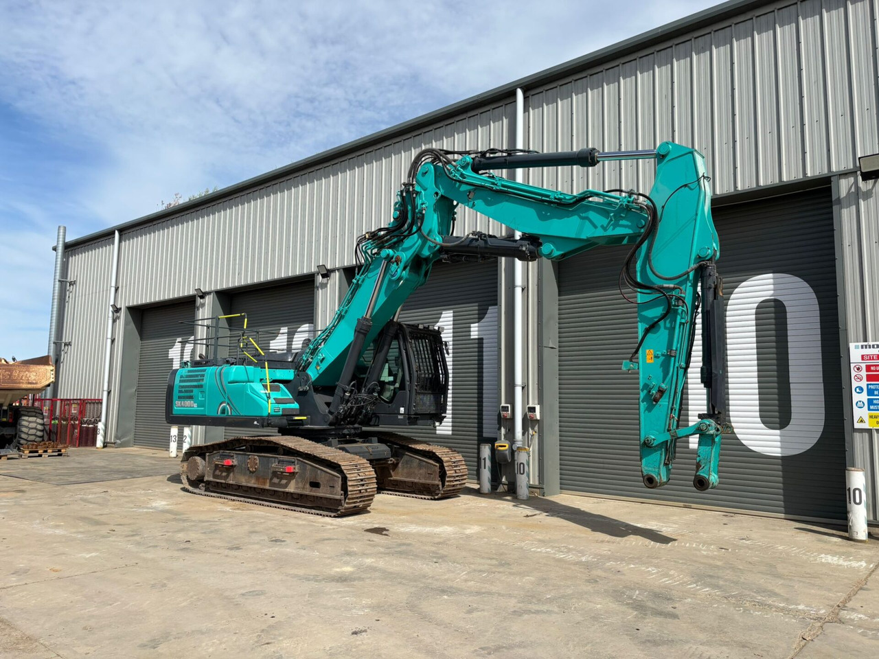 Bager guseničar Kobelco SK400DLC-10 25m 3 Piece Demolition Arm: slika 7